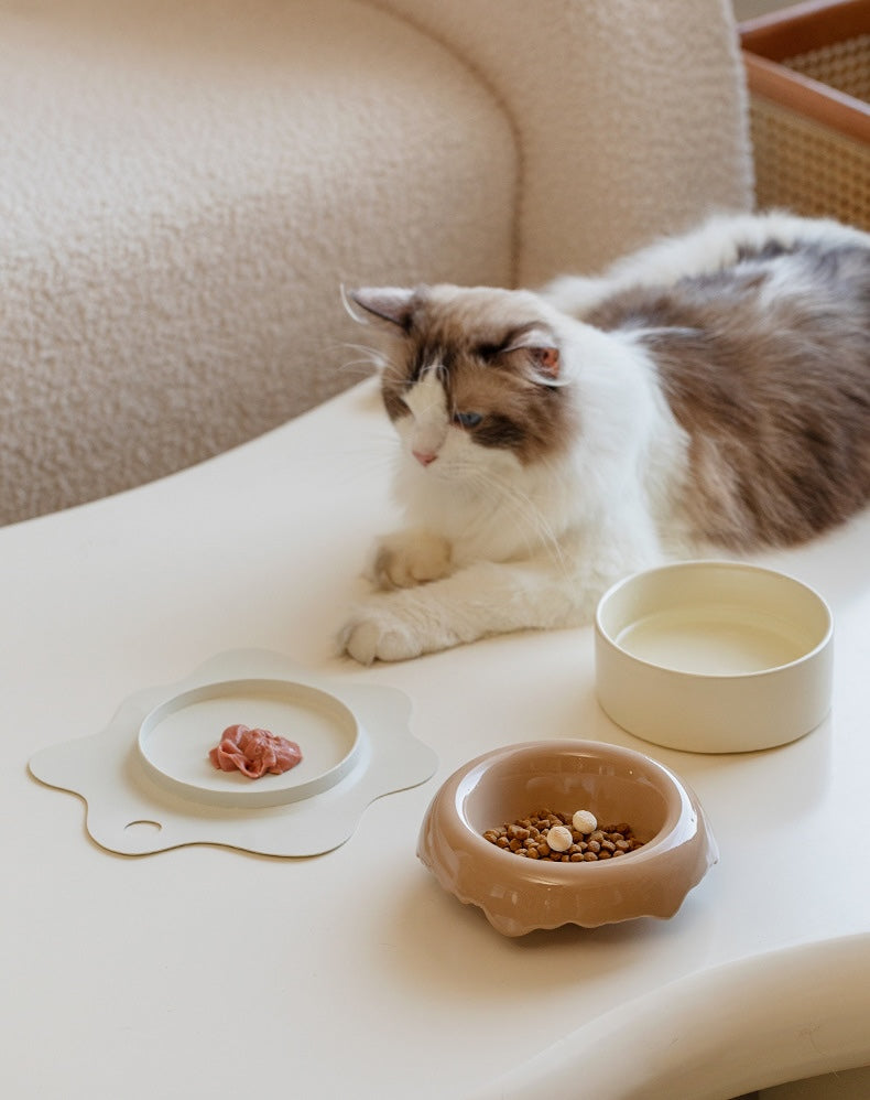 Donut Design 3-piece Modular Pet Bowl Set