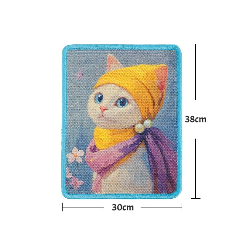 Art Cat Scratching Board