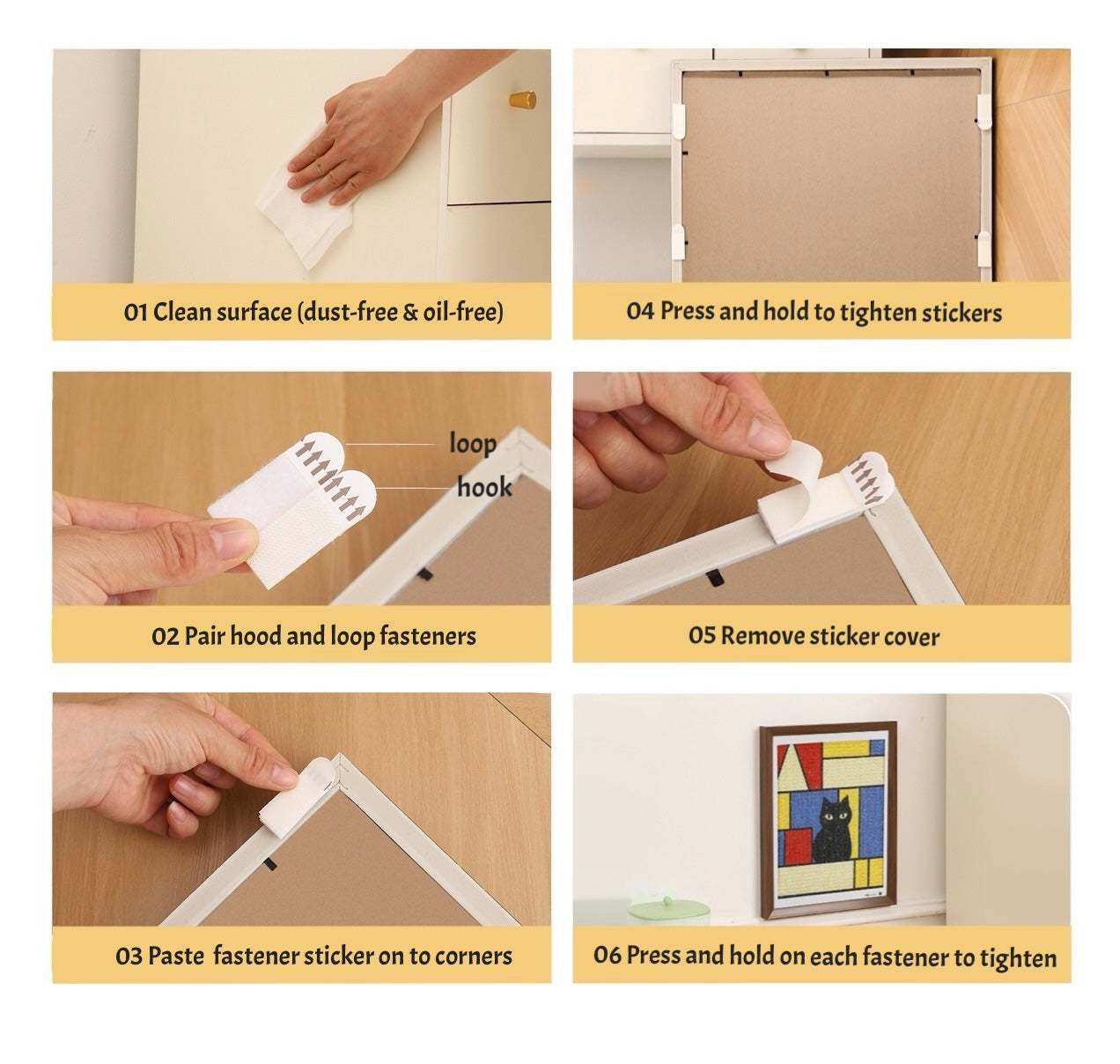 Art Cat Scratching Board With Frame