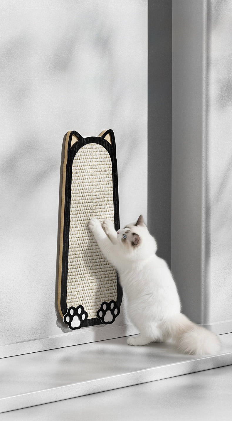 Cat-Shaped Scratching Board
