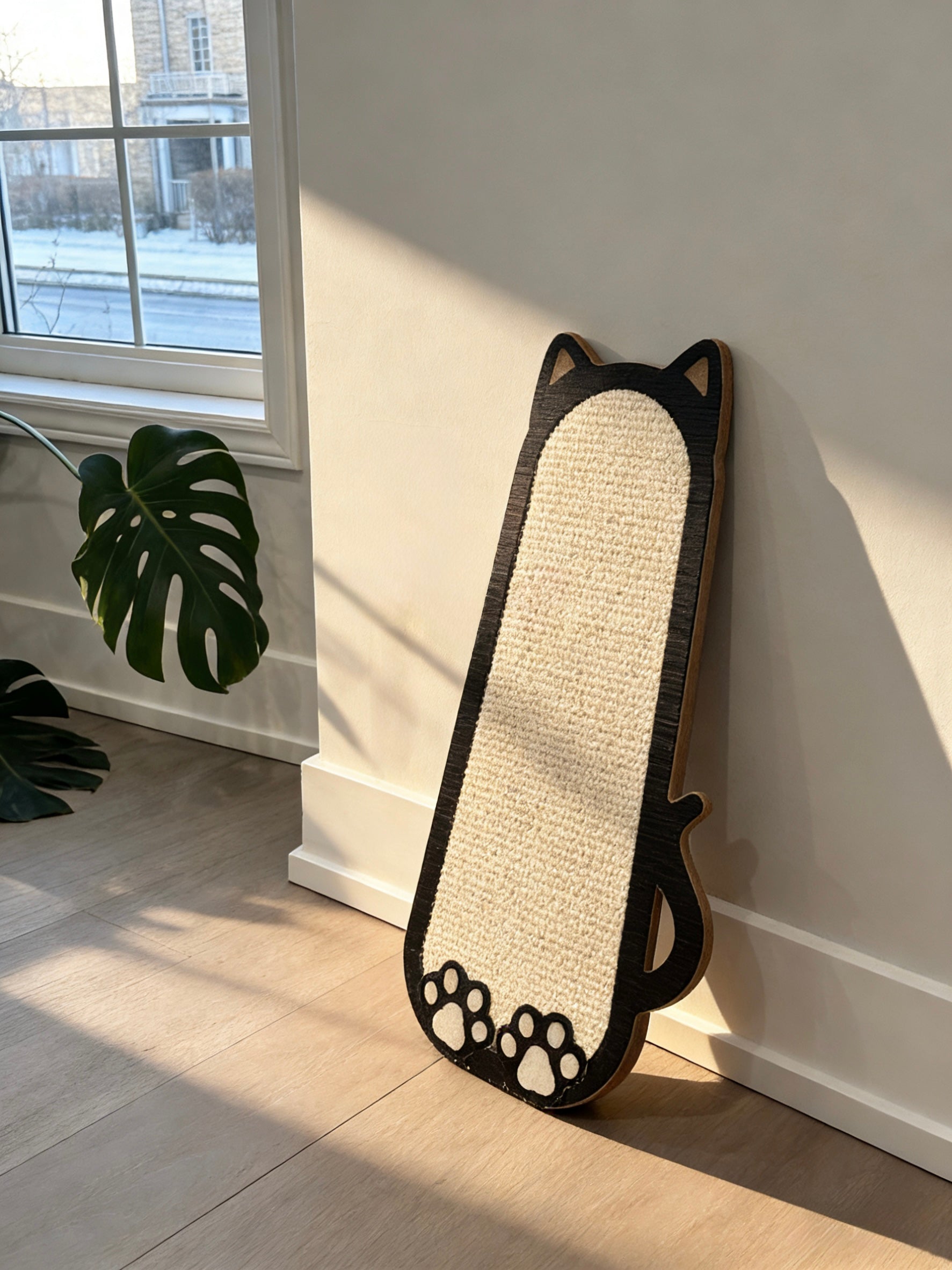 Cat-Shaped Scratching Board