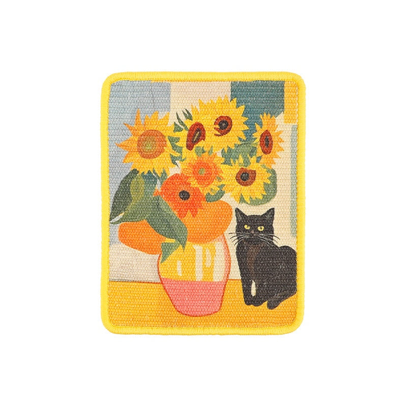Art Cat Scratching Board