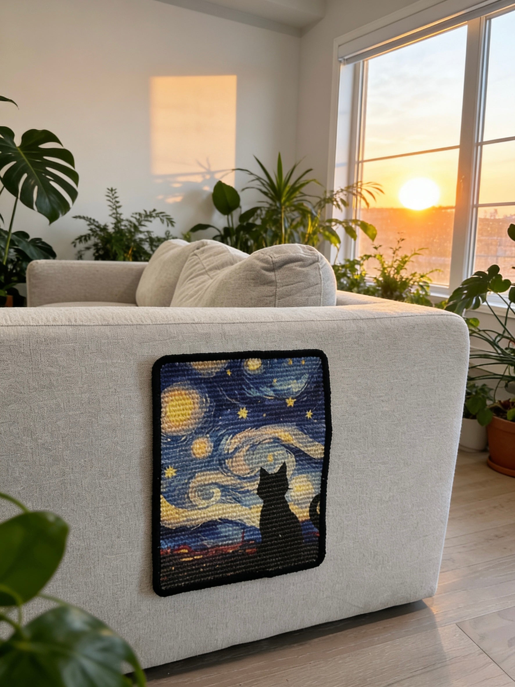 Art Cat Scratching Board