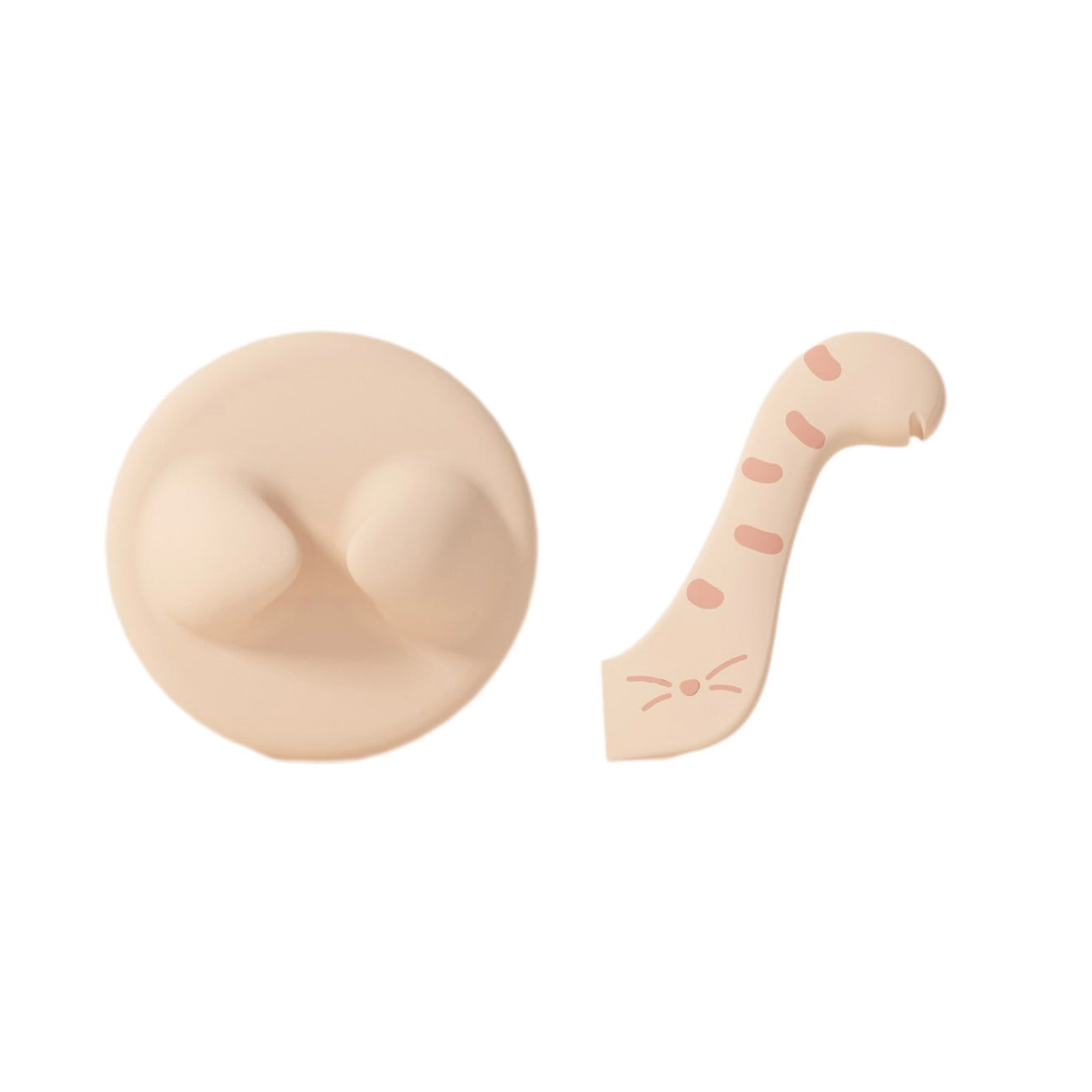 Silicone Pet Food Spoon + Can Cover Set