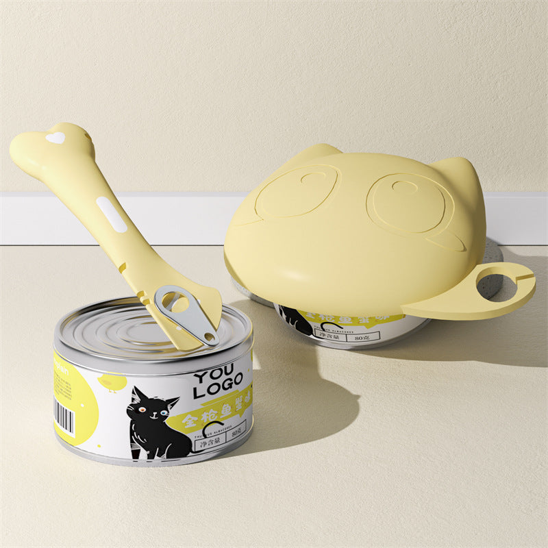 Pet Can Cover & Spoon Set