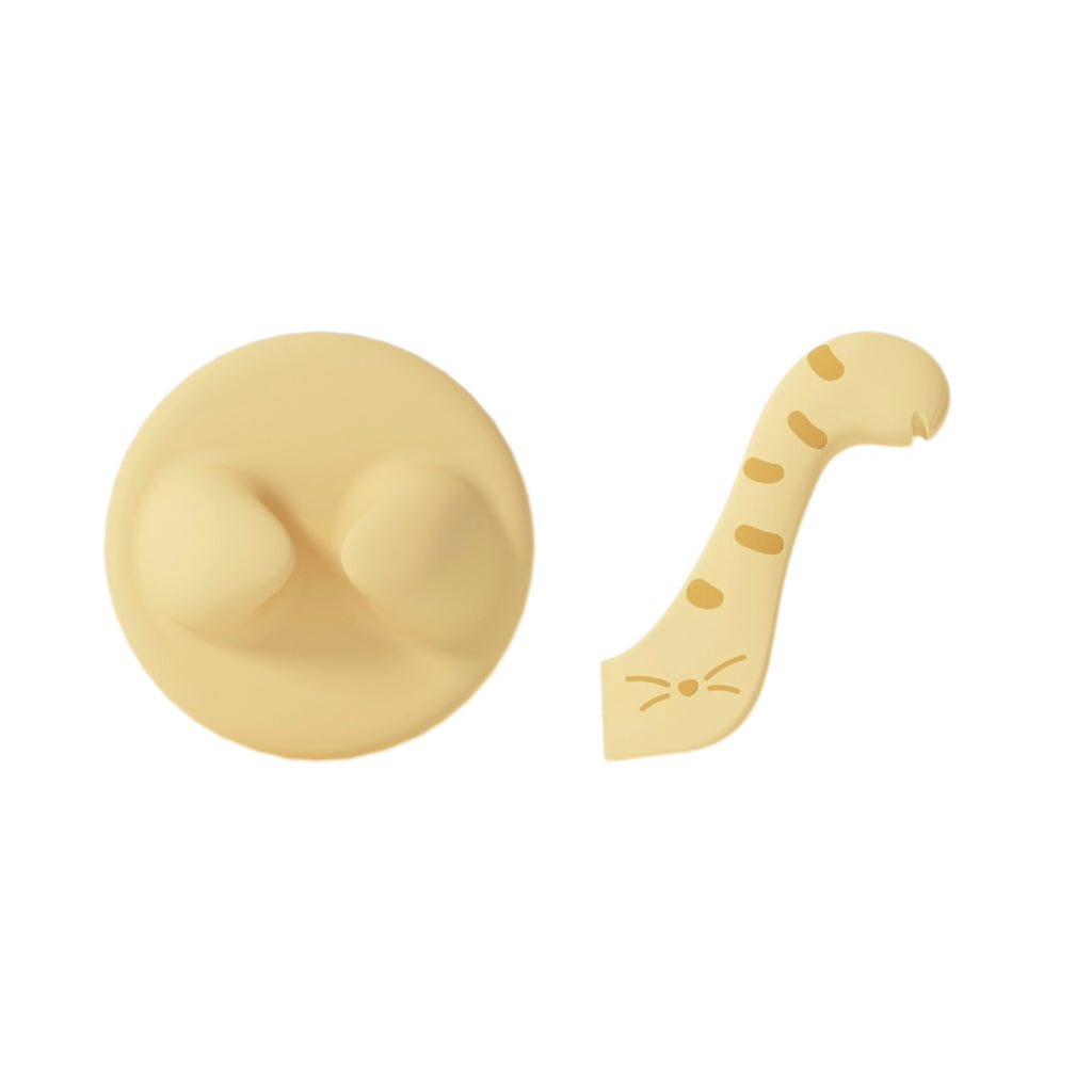 Silicone Pet Food Spoon + Can Cover Set