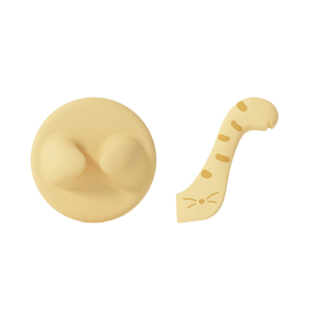 Silicone Pet Food Spoon + Can Cover Set