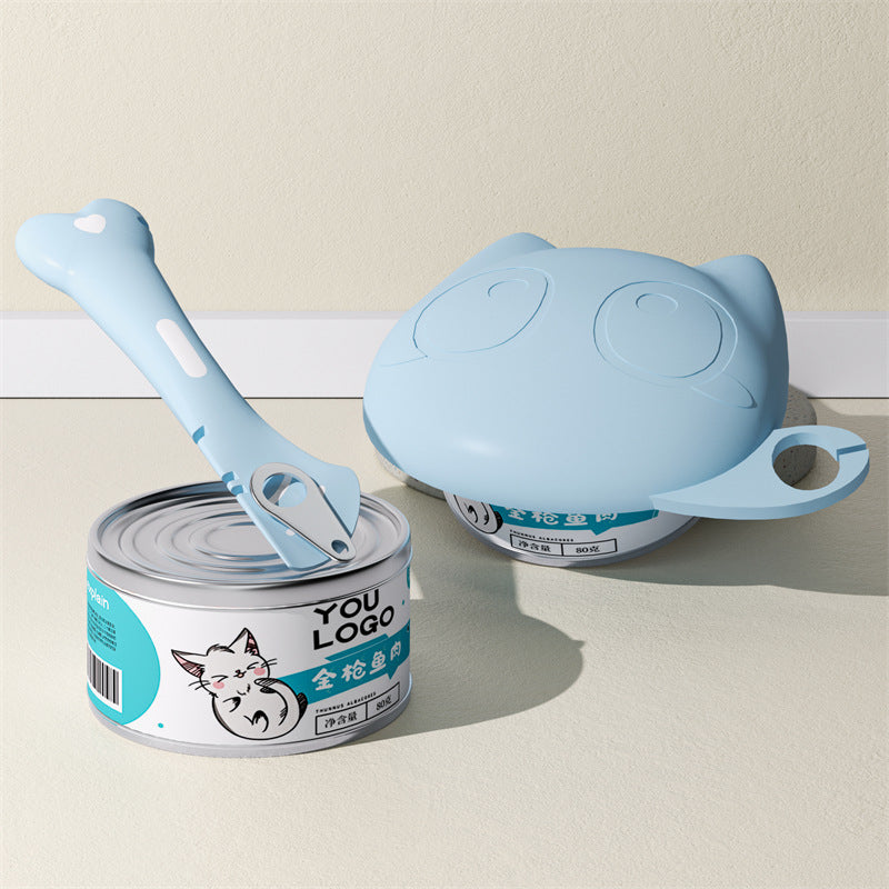 Pet Can Cover & Spoon Set