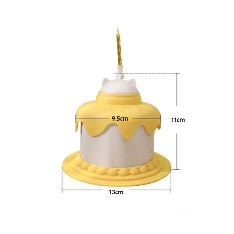 Pet Cake Treat Bowl & Can Cover Set