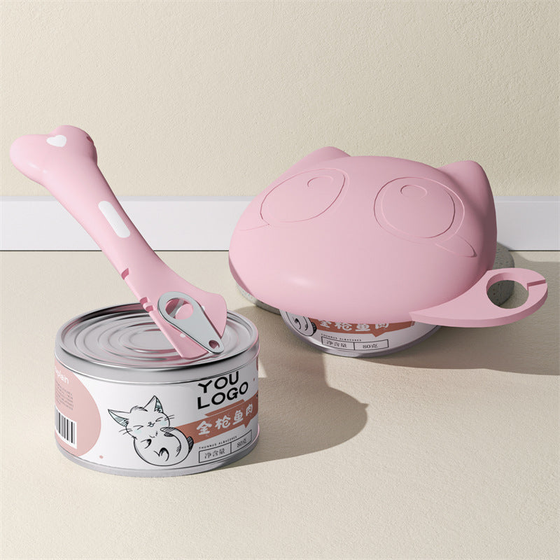 Pet Can Cover & Spoon Set