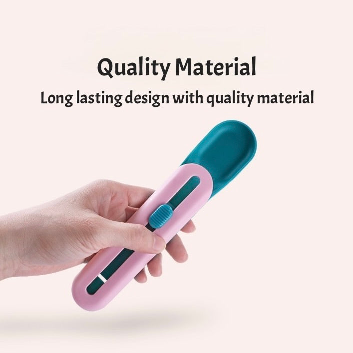 Cat Treat Spoon Feeder for Squeeze Tube Snacks | Mess-Free Lick Treat Tool