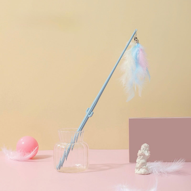 Cat Feather Wand Toy