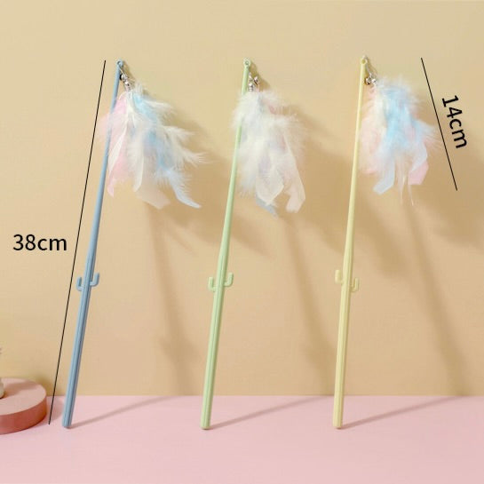 Cat Feather Wand Toy